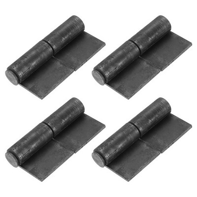 Schweißbare Flaggscharniere 4er Pack 4-8/9'' x 2-5/9'' Kohlenstoffstahl-Scharniere
