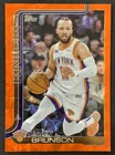 Jalen Brunson 2025-26 Topps Flagship Basketball 19/25 Orange Ice Knicks #14