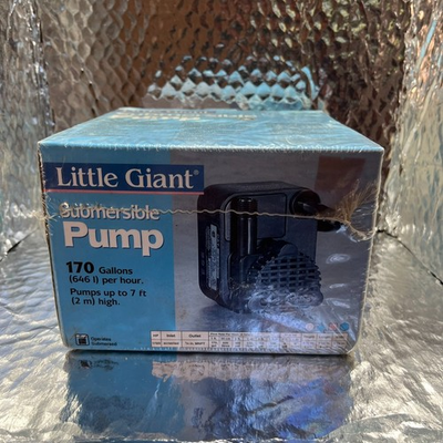 #ad #ad Little Giant Pump 518386 Submersible Pump 115 Volt 1 125 Hp 170 Gph $80.00