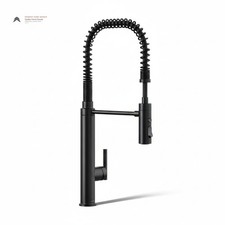 Kohler 24982-BL Purist Commercial Pre-Rinse Kitchen Faucet Matte Black