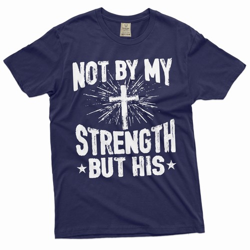 Jesus T-Shirt Not My Strength But His Christian Gifts Jesus God Christ Shirts - 第 3/8 張圖片