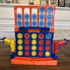 Hasbro Connect 4 Blast! Game Nerf Powered Blasters and Darts New with Box Scrape