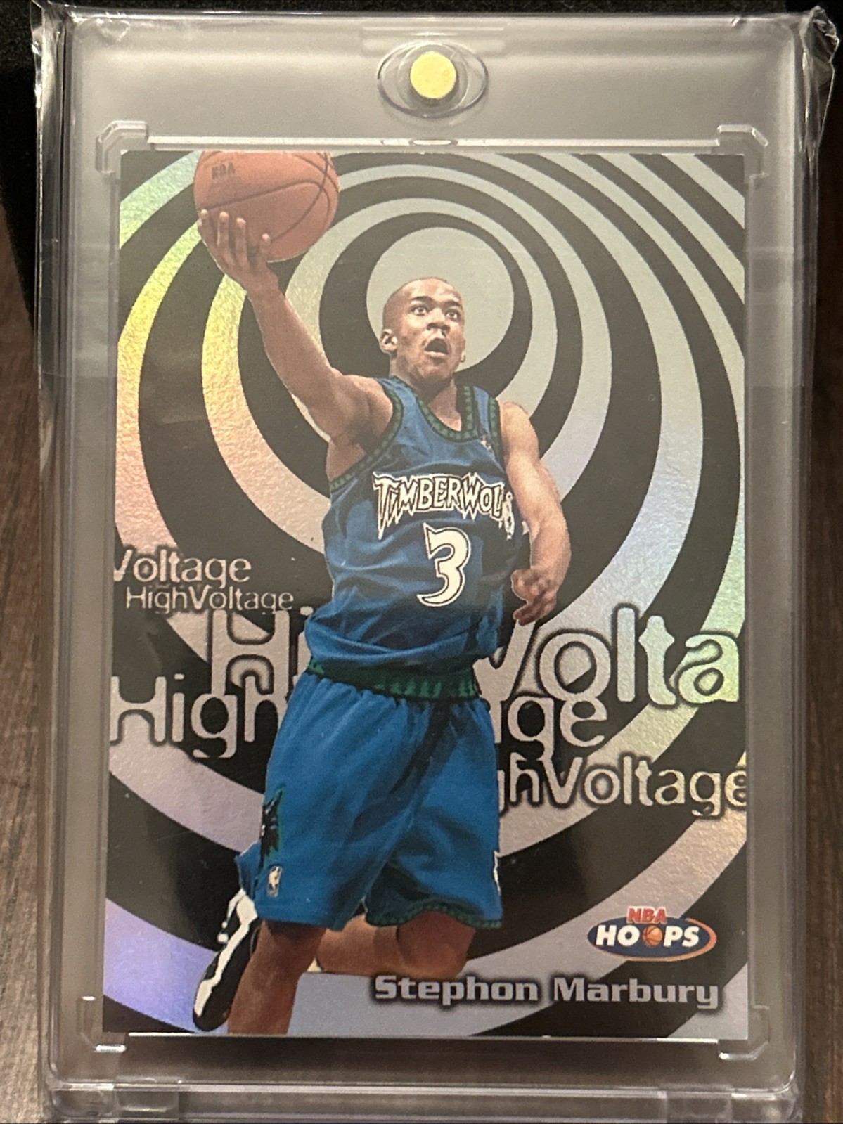 1997-98 NBA HOOPS High Voltage Stephon Marbury #11HV