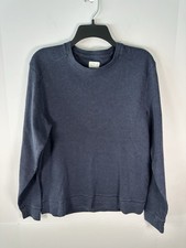 Greg Norman Sweatshirt Pullover Mens Size Medium Navy Casual Outdoor Cotton