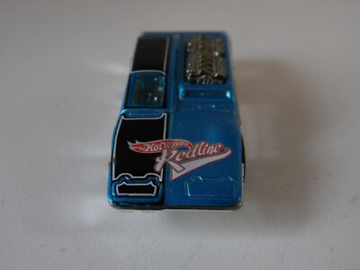 1970 HOT WHEELS REDLINE BLUE SIDE KICK MALAYSIA REPRODUCTION 2002