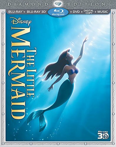 The Little Mermaid - Diamond Edition [Blu-ray 3D + Blu-ray + DVD