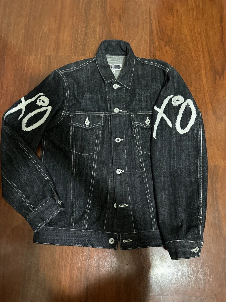 The weeknd jean jacket top
