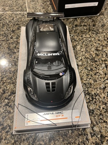Milano Tecnomodel 1/18 McLaren MP4-12C GT3 Black Limited to 30 - Picture 5 of 14