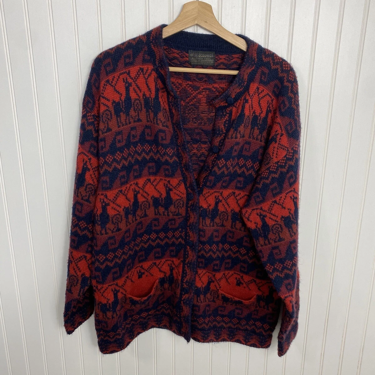 Vintage Alpaca Cardigan In Men's Vintage Sweaters for sale | eBay