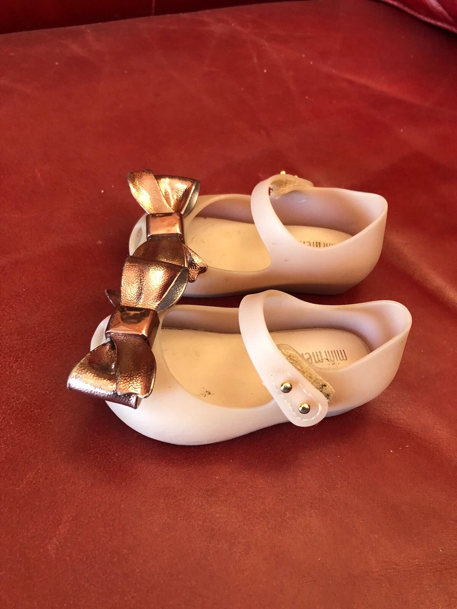 Rose gold melissa best sale shoes