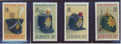 Jersey Stamps Scott #69 To 72, Mint Never Hinged