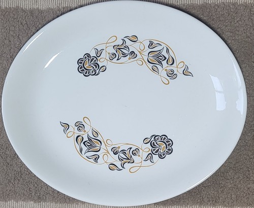 Poole Pottery Dessert Song Meat Serving Platter Large Oval Plate Size 36cm x30cm