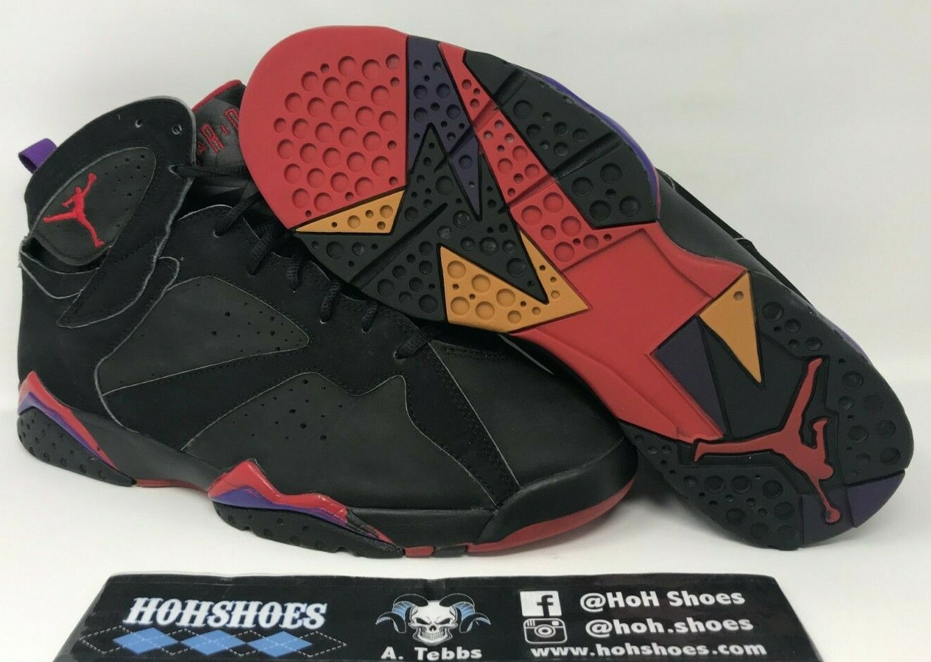 Air Jordan 7 VII Raptors (2002) 304775-006 Dimensione 10.5 with replacement scatola Sautope classeiche da uomo Air Jordan 7 VII Raptors (2002) 304775-006 Dimensione 10.5 with replacement scatola Sautope classeiche da uomo
