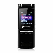8GB 560Hours Digital Voice Recorder MP3 Music Player, Built-in Loudspeaker