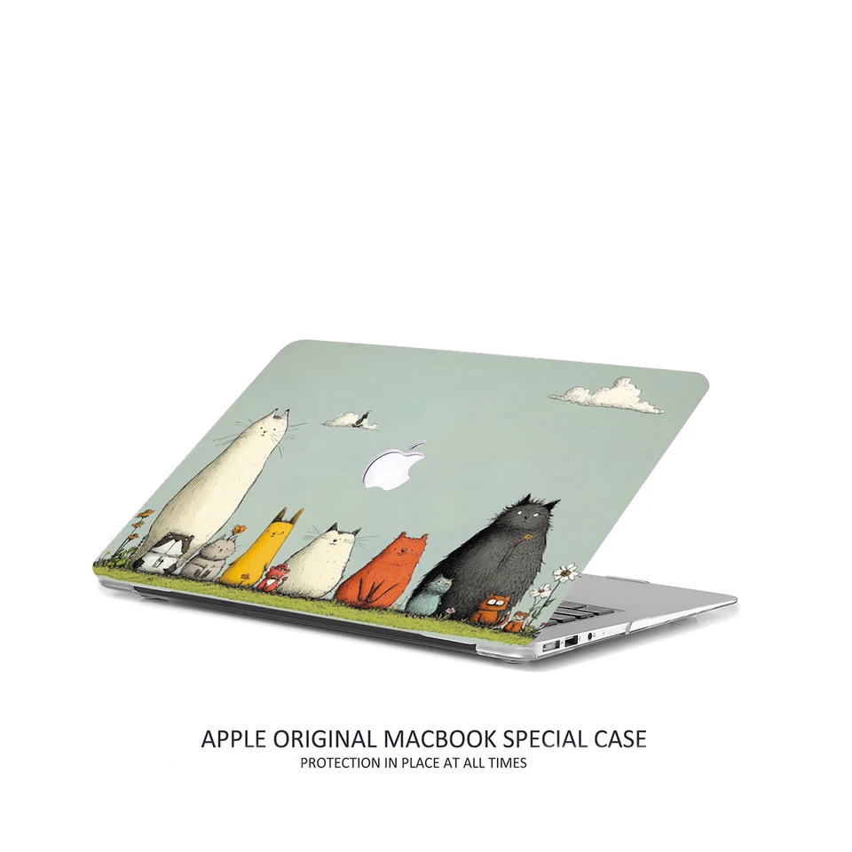 Capa fofa animal MacBook Air/Pro alta qualidade marinha 2025 M5 M4 14 polegadas 16 polegadas - Imagem 2 de 4