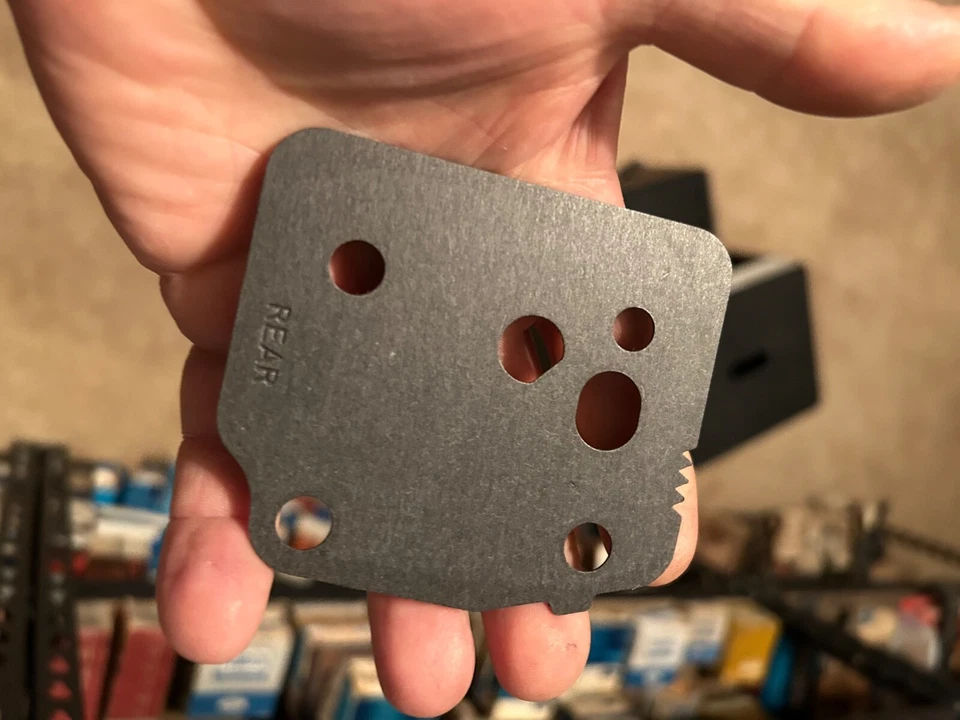 NOS FORD Mustang Torino 352- 390 428 SCJ OIL FILTER ADAPTOR GASKET C0AZ-6A636-B - Image 3 of 3