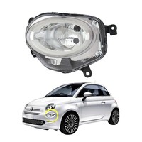 Scheinwerfer Projektor Vorne SX Links Niedriger Abbagl LED Fiat 500 2015