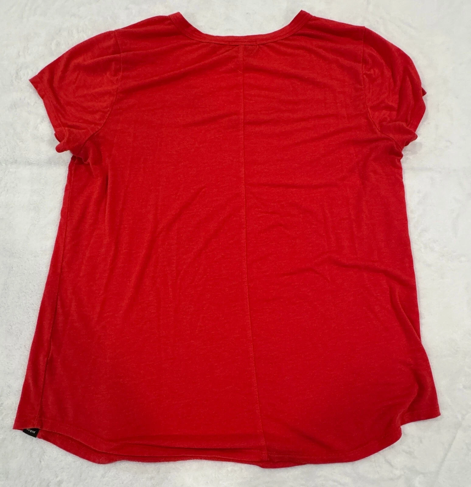 prana v-neck short sleeve pullover shirt