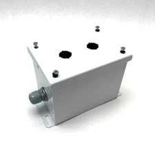 Saginaw Control & Engineering SCE-2PBXI Pushbutton Enclosure 2-Hole 4 x 6" WHITE