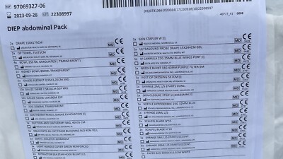 Molnlycke Procedure Large DIEP Bauchpackung Ref Nr. 97069327-06