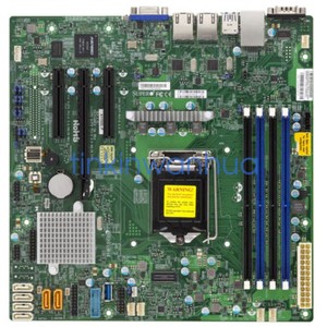 For   X11SSL-F Single Socket H4   C232 Chipset Server Motherboard #A6-30