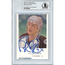Rob Blake Cards, Rookie Cards and Autographed Memorabilia Guide 20
