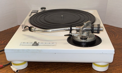 EUROPEAN TECHNICS 1200 TURNTABLE WITH U.S. ADAPTER~ NUMARK CARTRIDGE - Picture 12 of 21