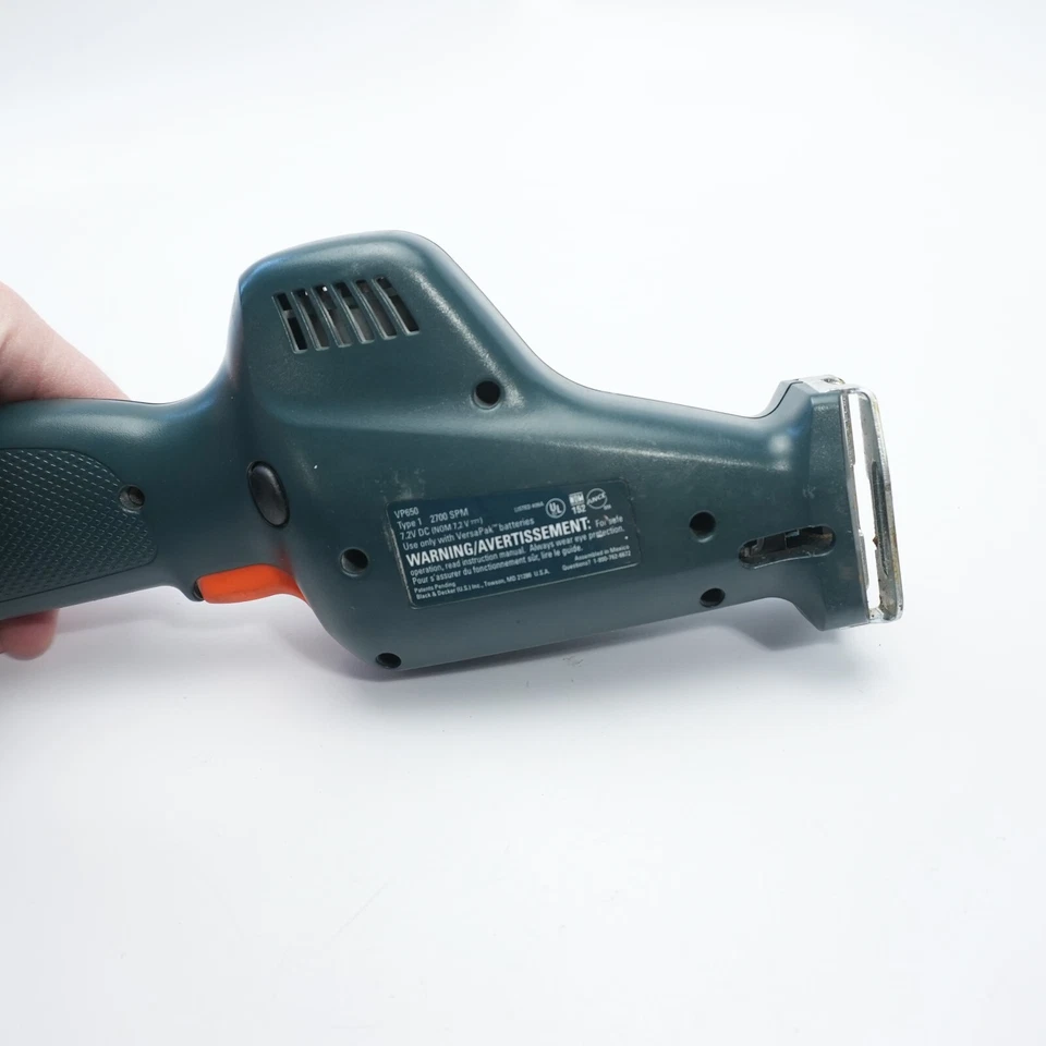Black & Decker VP650 VersaPak Reciprocating Saw 7.2V Jig Saw Tool Tested - Image 3 of 3