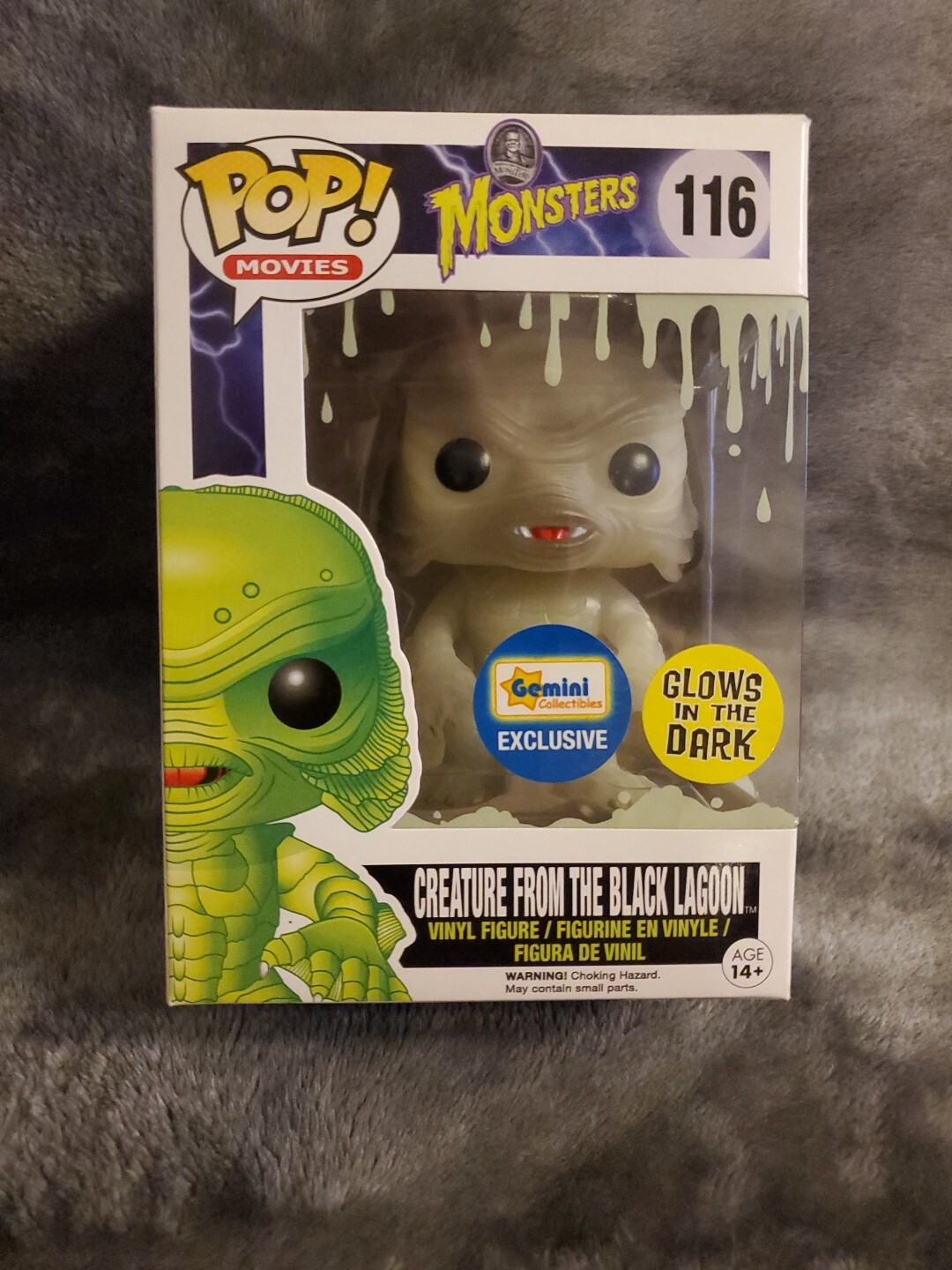 Funko Pop! Creature From The Black Lagoon #116 Glow In The Dark☆Gemini Exclusive