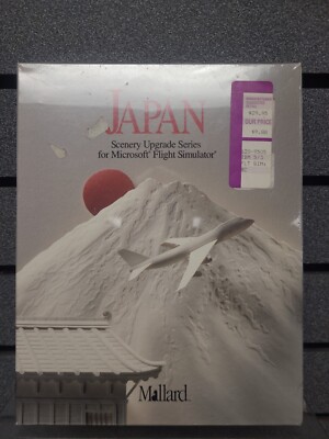 Japan Scenery Flight Simulator | MS DOS  | 3.5''/5.25'' | New/Sealed |Ships Fast