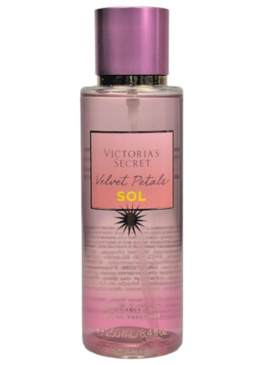 VICTORIA S SECRET VELVET PETALS SOL FRAGRANCE BODY MIST SPRAY SPLASH 8.4 oz NEW