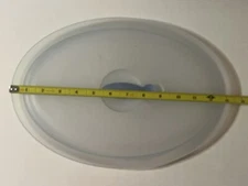 Corningware Plastic Vented Lid Seal Microwave & dishwasher safe.  Pre owned