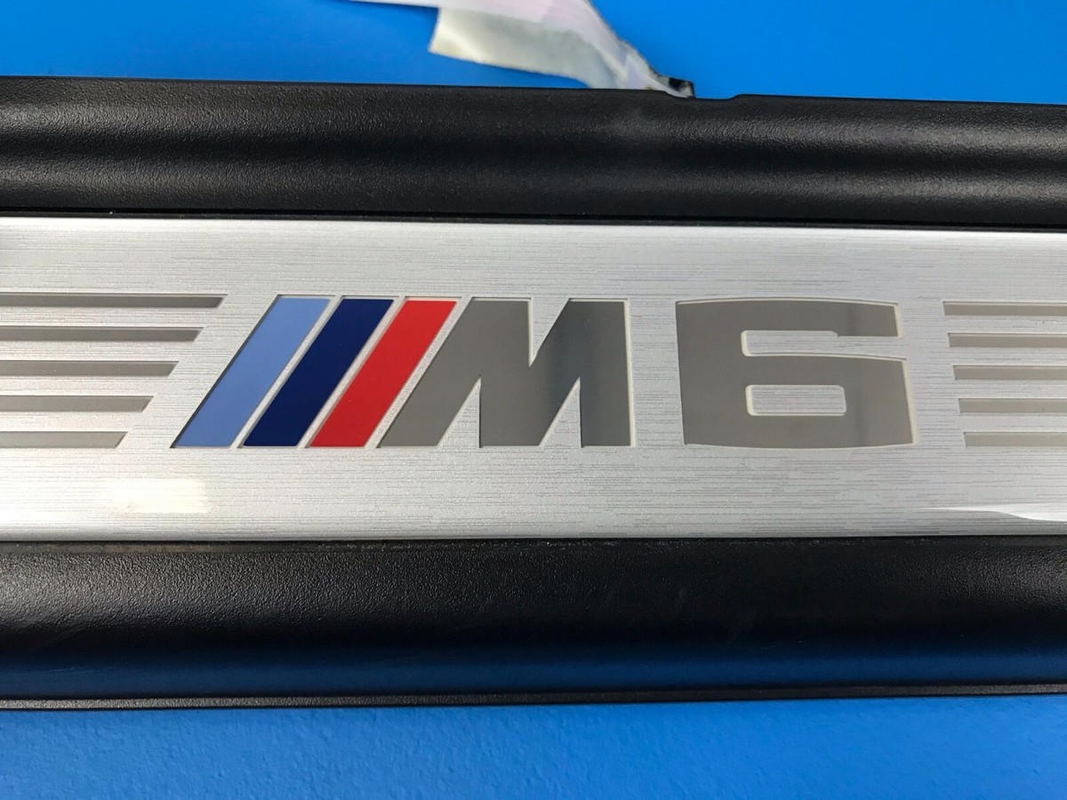 2012-2018 BMW F12 M6 M-Sport Door Sill Scuff Plates Panels Left