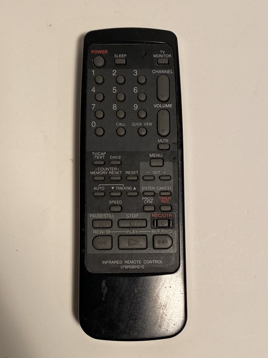 076R0BH010 INFRARED REMOTE CONTROL For Broksonic VCR OEM | eBay