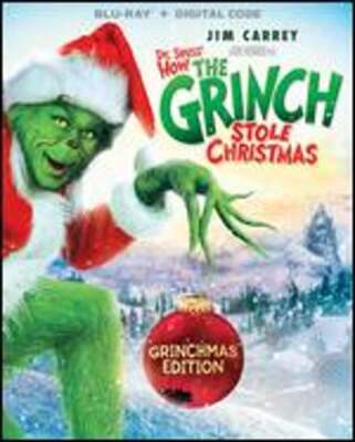 Dr. Seuss' How the Grinch Stole Christmas: Grinchmas Edition [Blu-ray]: Used