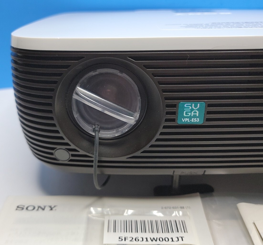 Sony VPL-ES3, 3 LCD Panel Projector. Used 227 Of 3000 Hours Sony VPL-ES3, 3 LCD Panel Projector. Used 227 Of 3000 Hours