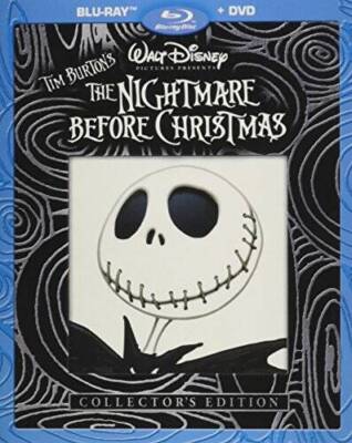 The Nightmare Before Christmas Collector's Edition (Two-Disc Blu-ray/DVD - GOOD