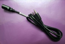 New HP 3-Prong Computer/Printer/ PC/ Monitor TV Replacement Power Cord Dell 5 FT