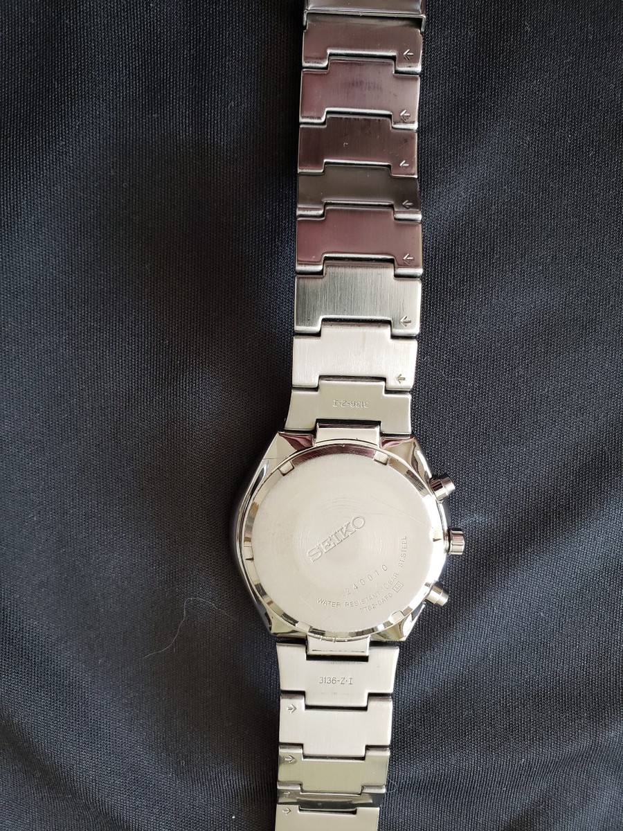 SEIKO The Great Blue クォーツ腕時計 クロノグラフ 100m Seiko The Great Blue Chronograph 100M | eBay
