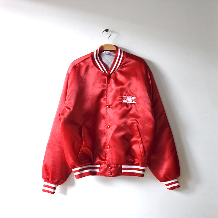 Free shipping  80S USA Bell Bashen Old Nylon Blouson Nylon Jacket Nylon Staja