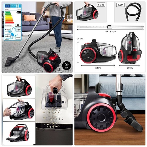Duronic Bagless Cylinder Vacuum Cleaner 