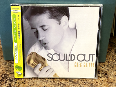 Greg Guidry Soul'd Out CD Cool Sound 2000 JAPAN import OBI strip