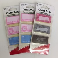 Sew Easy Quilt Tags Labels Polyester 3 Pack Lot Of 9 Labels Total Of 27 Labels Sew Easy Quilt Tags Labels Polyester 3 Pack Lot Of 9 Labels Total Of 27 Labels