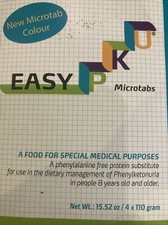 PKU Easy Micro tabs Box Of 4 X 110gram Bottles