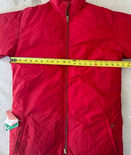 VTG 80s-90s Gerry Ski Snowboard Down Coat Jacket Parka Puffer Men's Size S • Red - Picture 9 of 16