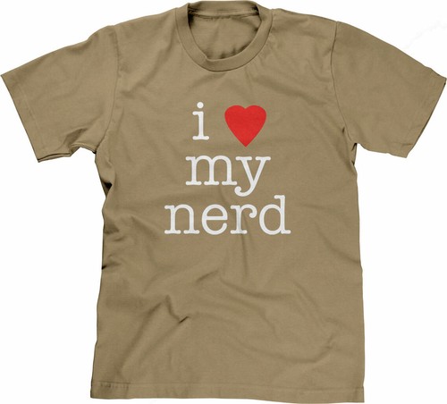 Lustiges Geek Shirt: I Love My Nerd T-Shirt Lustiger Spruch Geek Lustige Tshirts für Männer - Bild 10 von 24