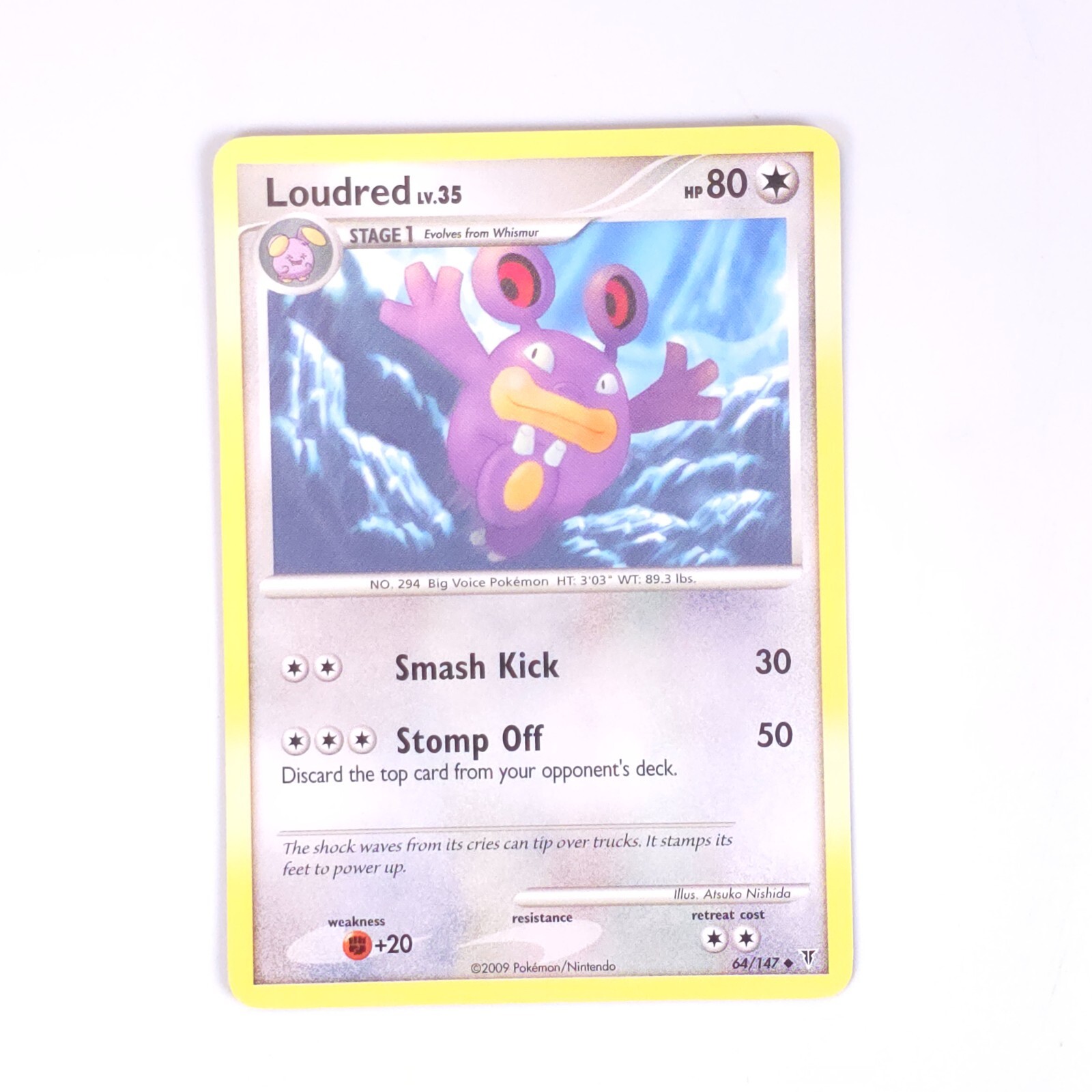 Loudred 64/147 Pokemon Supreme Victors Uncommon NM