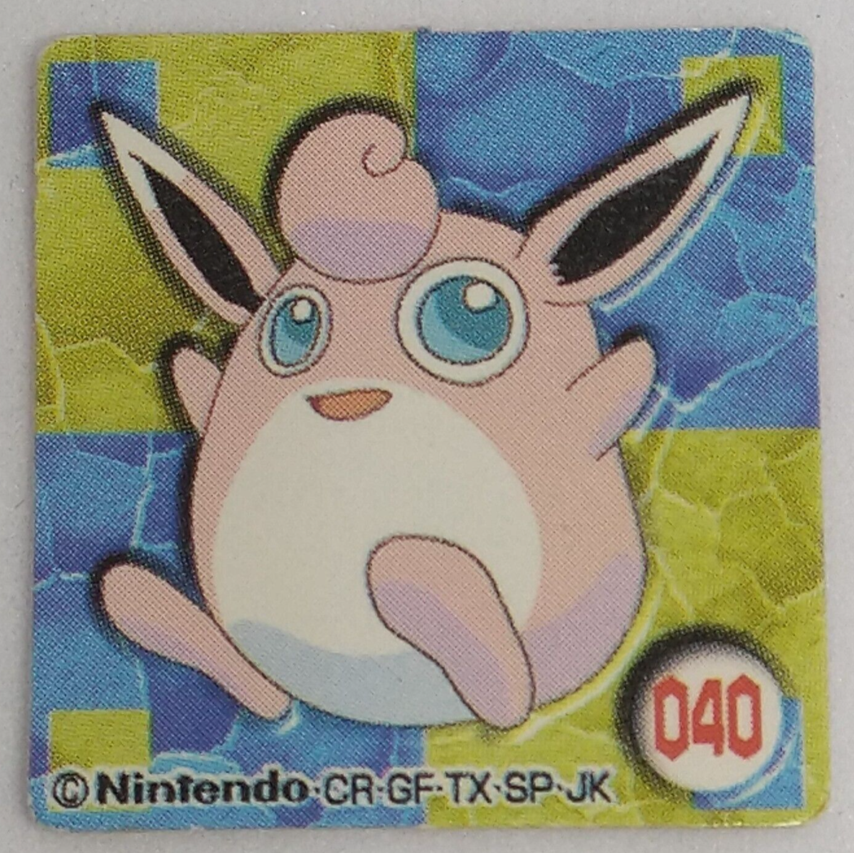 Wigglytuff Pocket Monster GB Mini Card No.40 Nintendo Pokemon