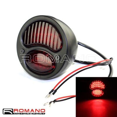12V Retro LED Brake Stop Taillight For Harley Ford 1928-1931 Custom Rat Hot Rods