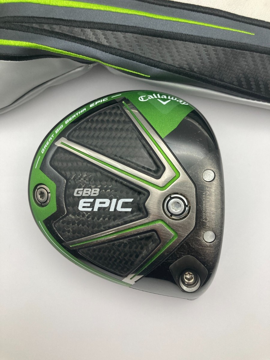Callaway GBB Epic 9° Driver Stiff Graphite Shaft GBB Epic Headcover Callaway GBB Epic 9° Driver Stiff Graphite Shaft GBB Epic Headcover